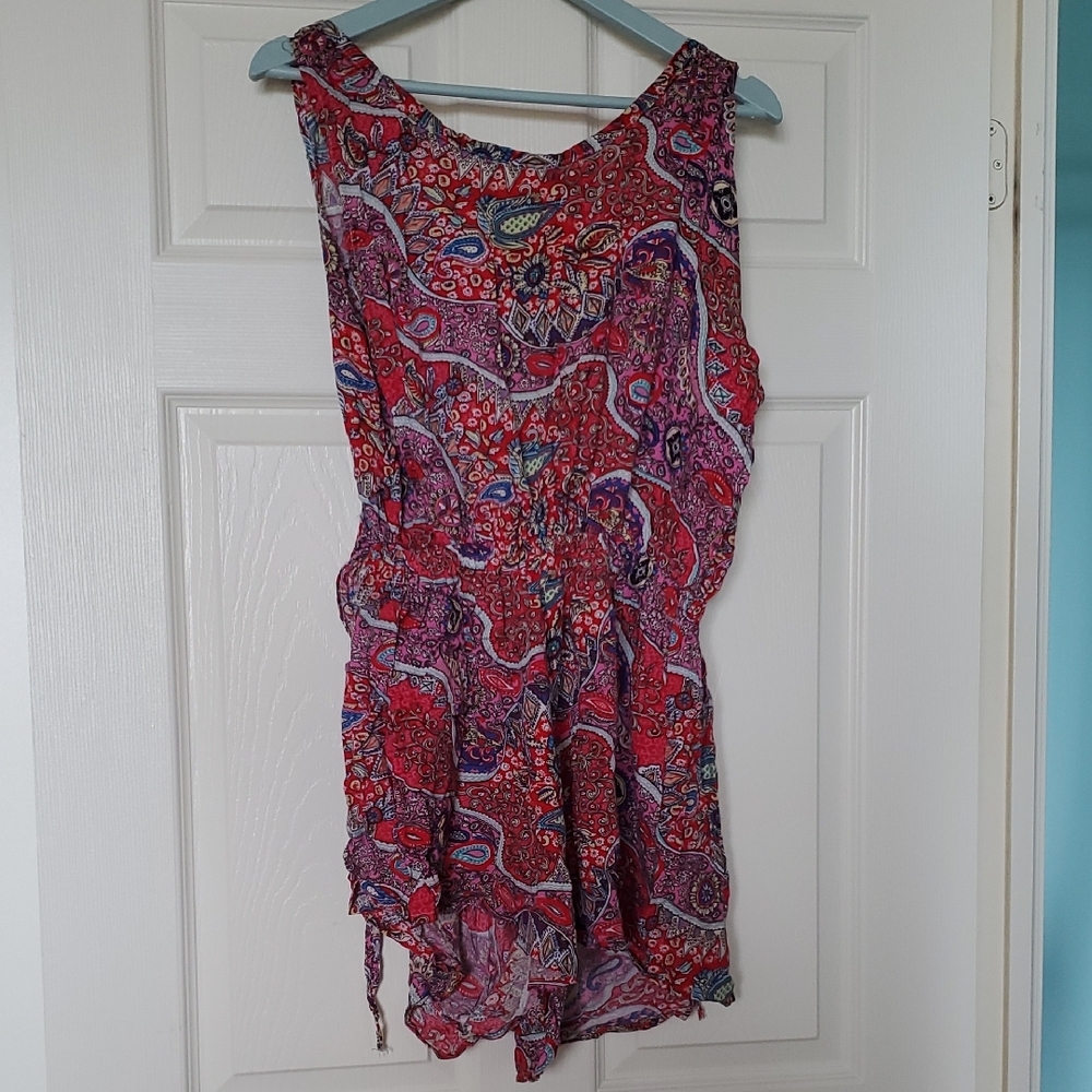 Women's Multicolor Paisley Dress